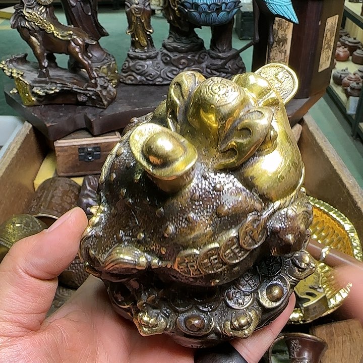 铜器办公室茶室摆件