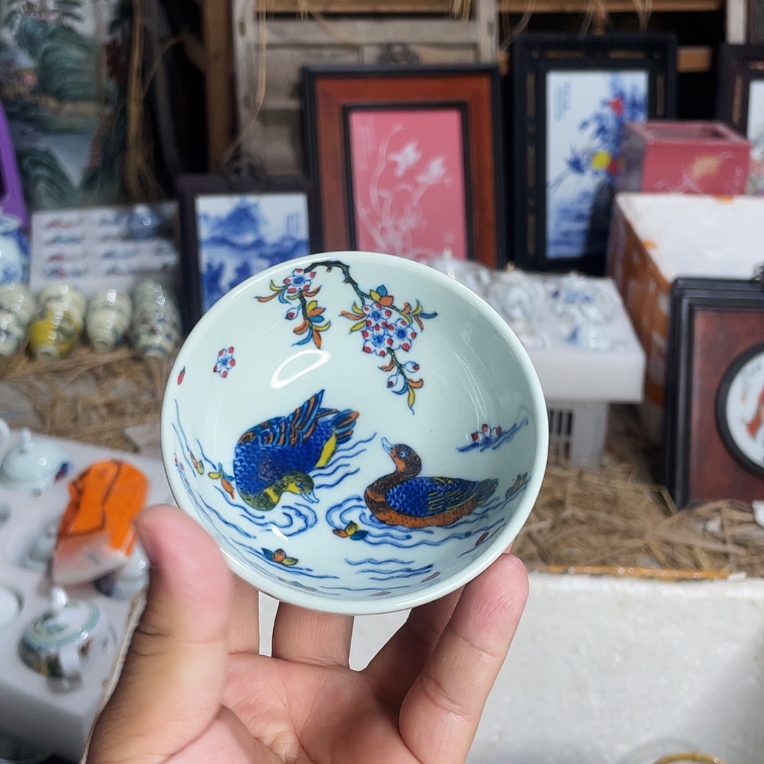 杯景德镇陶瓷艺术品