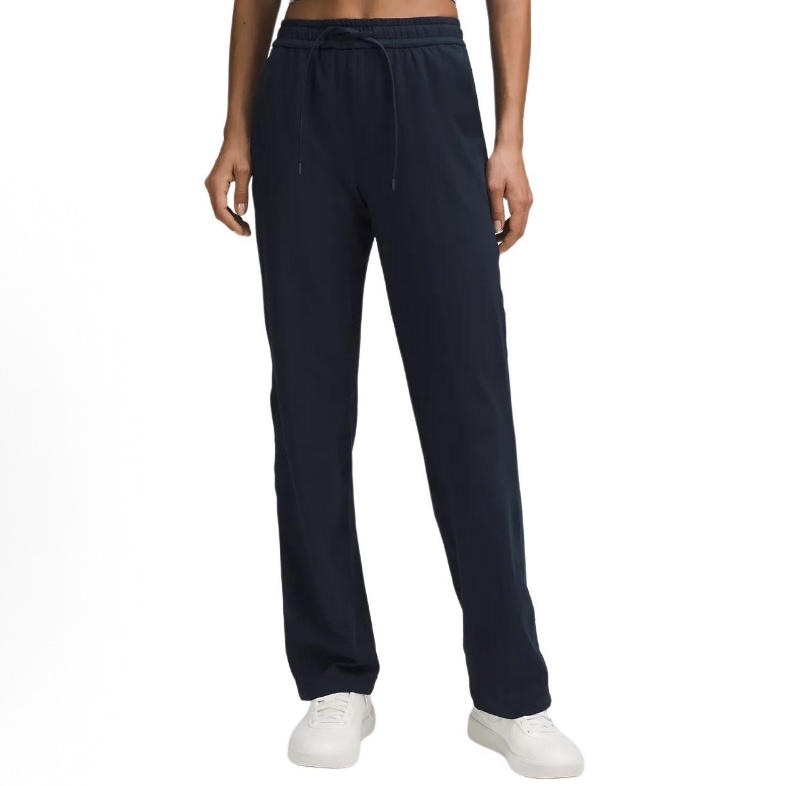 lululemon/露露乐蒙Soft Jersey  舒适柔软中腰运动裤 32’ 福利