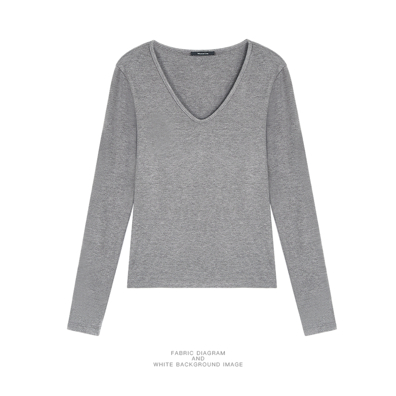 JINY | “人手必备" 长袖针织衫女气质修身内搭打底衫上衣MAT30381