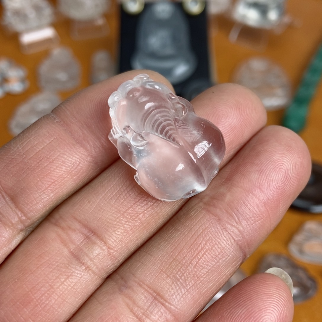 石英质玉貔貅未镶嵌