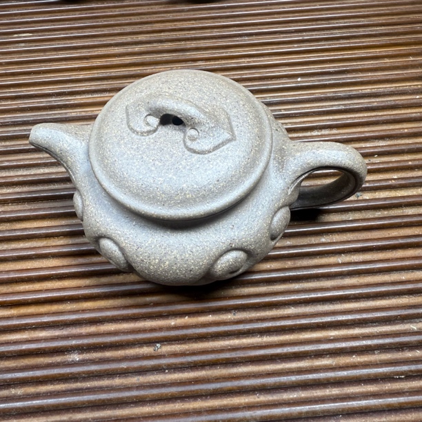 （如意仿古）原矿无添加气窑高温青降坡半手工如意仿古240CC