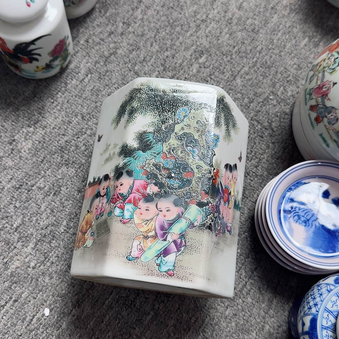 摆件瓷器的工艺技术水平