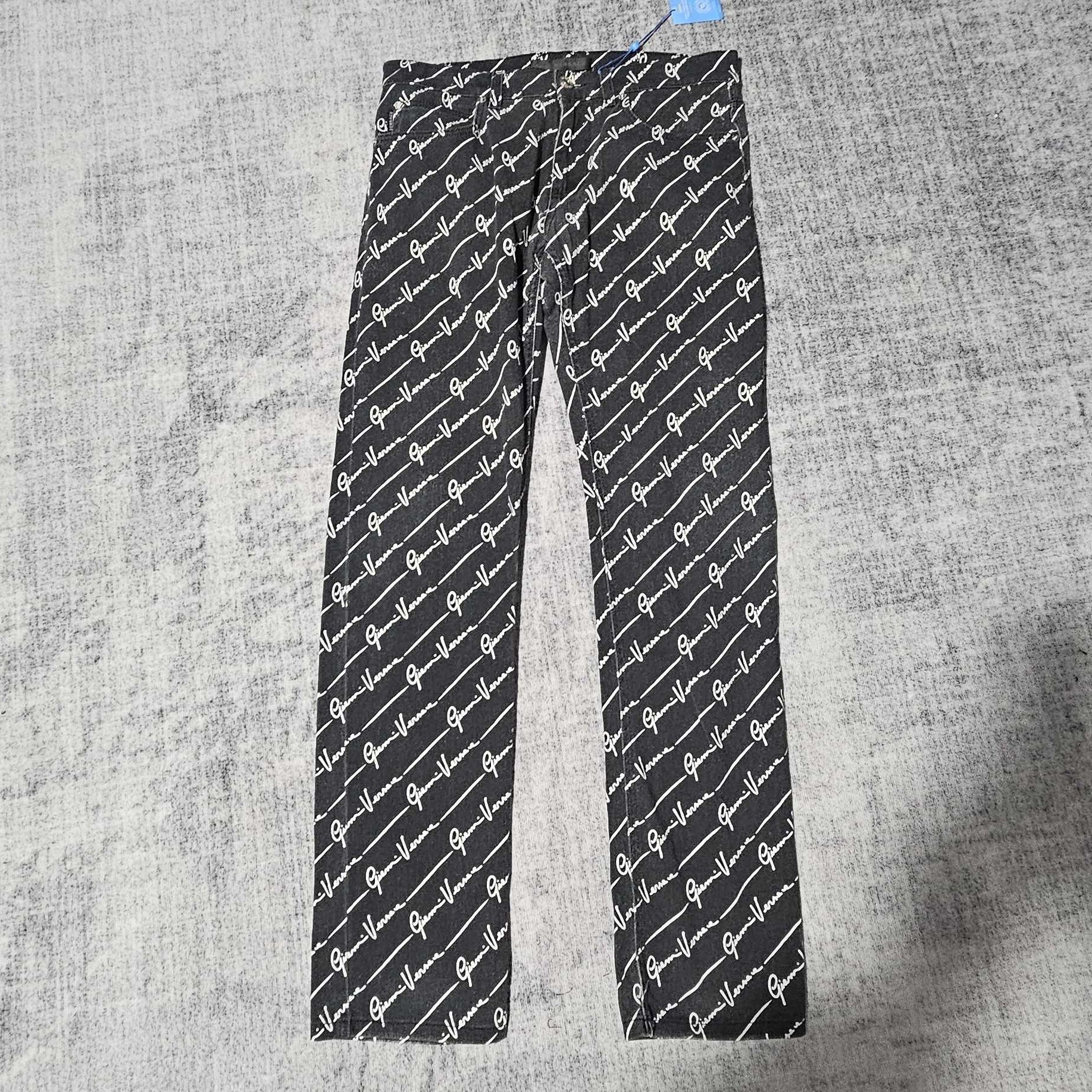 99新 VERSACE/范思哲 范思哲黑色裤子