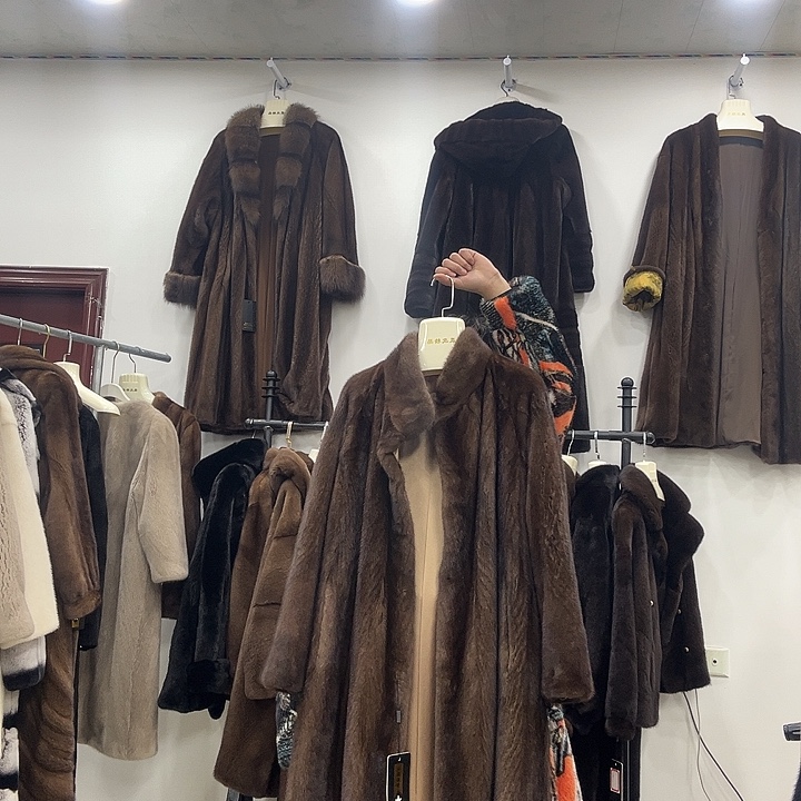 背心时尚潮流百搭水貂外套