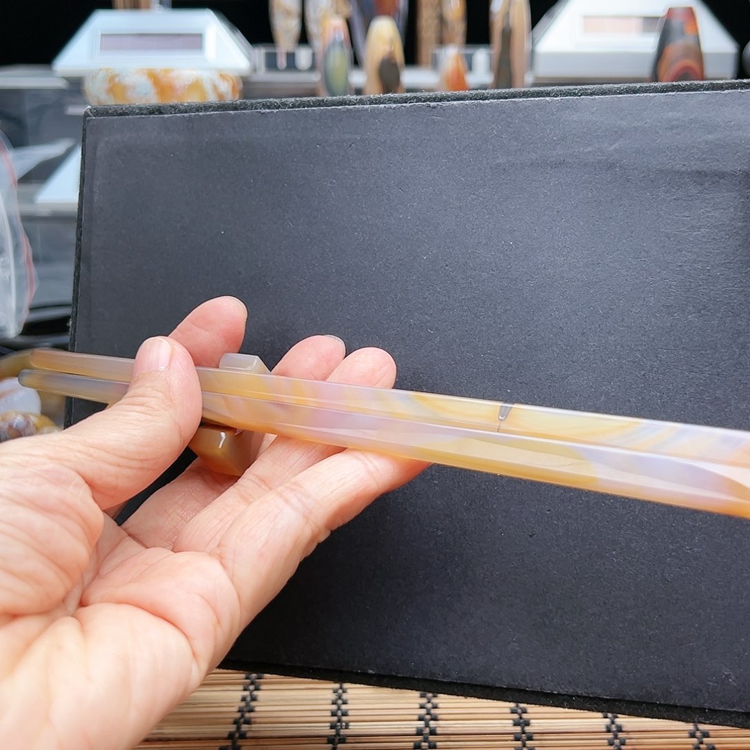 未镶嵌玛瑙/玉髓珠宝半成品