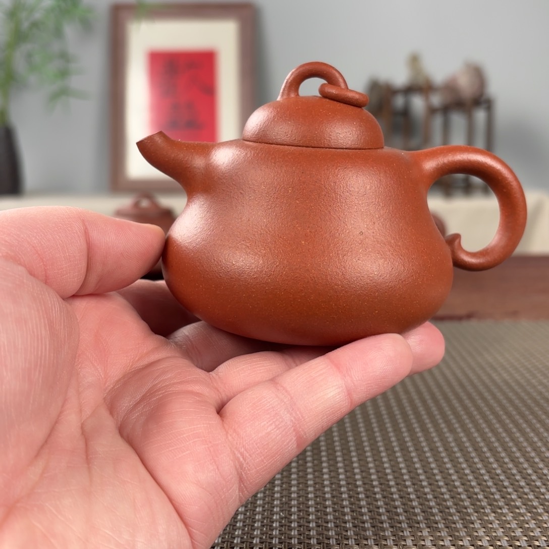 紫砂茶壶黄龙山原矿紫砂壶