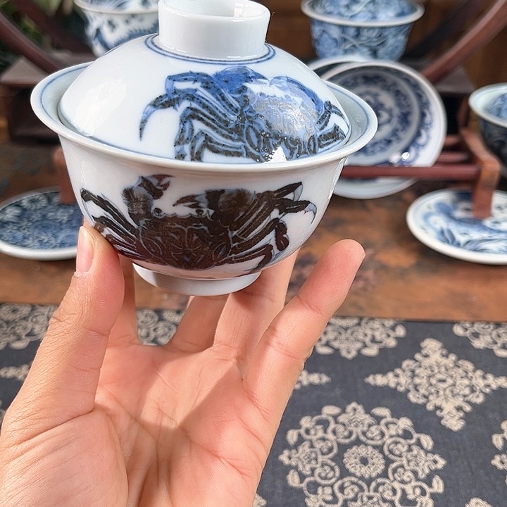 手工手绘高端茶器