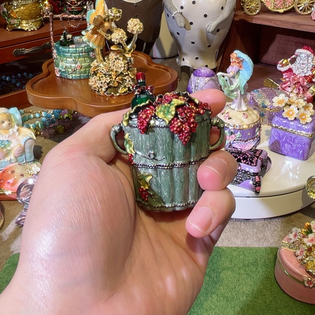 瓷片拉丝细闪釉水七宝烧珐琅彩首饰金属材质