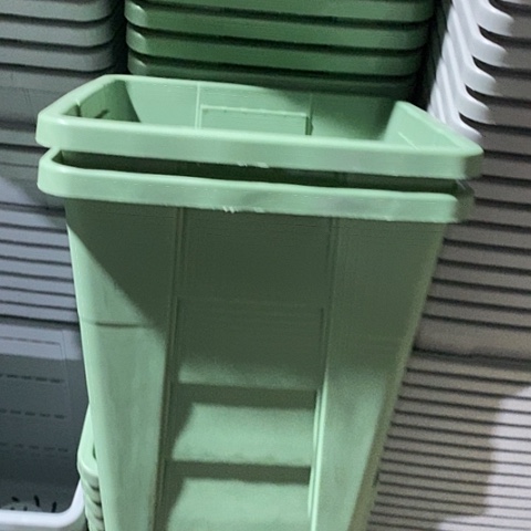 树脂方4果绿无托6个