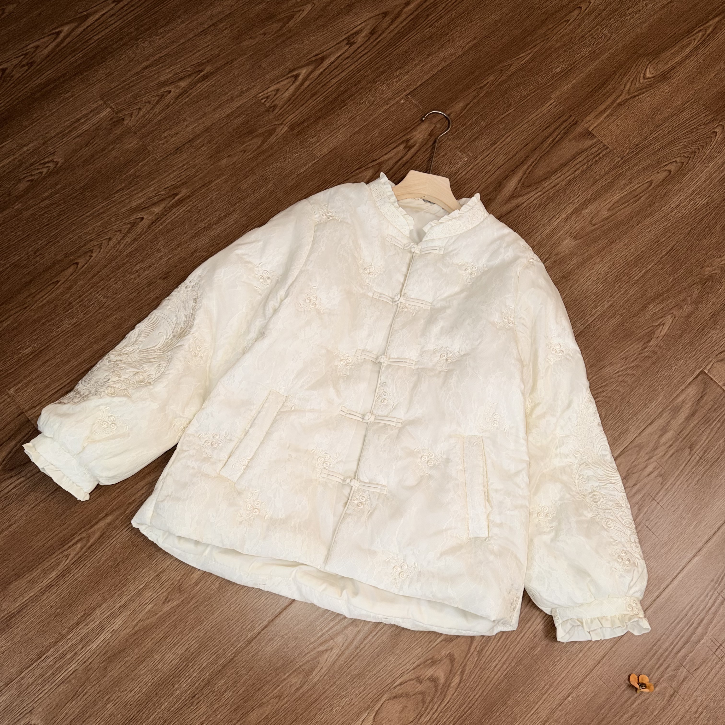 【大季原创】W125冬季新中式宽松棉袄外套女国风复古女装