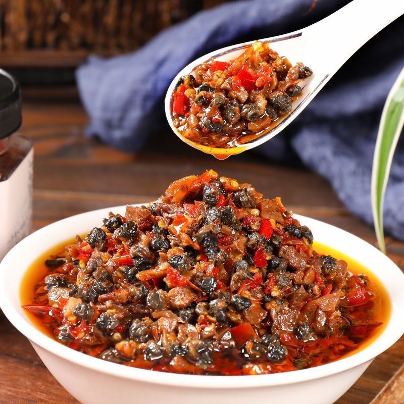 螺蛳肉238g/瓶湖南剁椒风味田螺肉辣椒酱下饭菜拌饭香辣农家零食