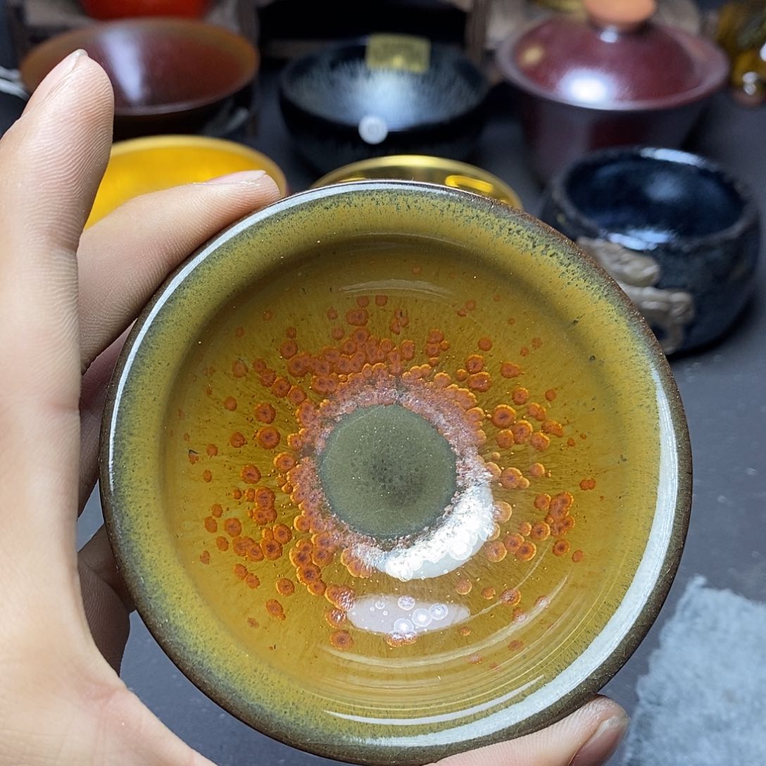 茶盏有瑕介意勿拍478