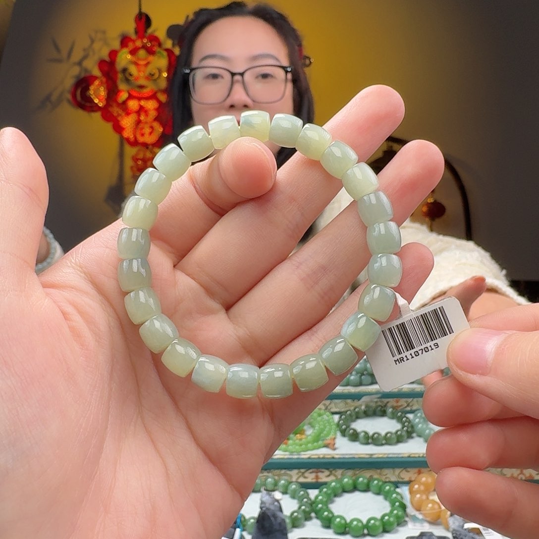 和田玉手串未镶嵌