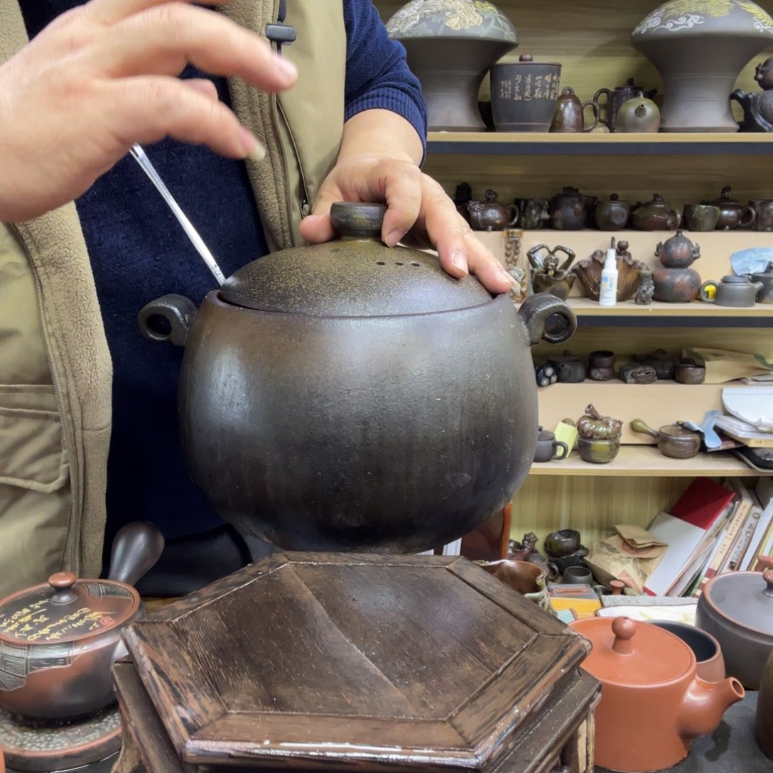 壶老韩坭兴陶直播闪购壶