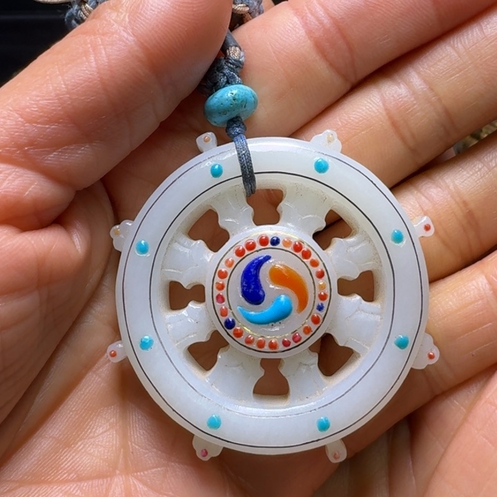 和田玉（糖玉）挂件未镶嵌