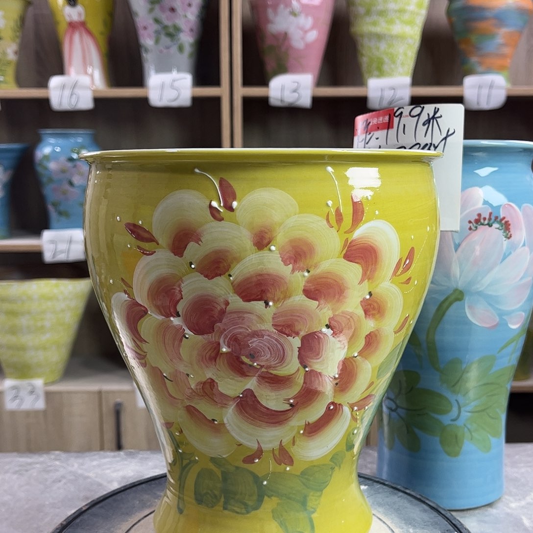 景德镇陶瓷花盆花盆