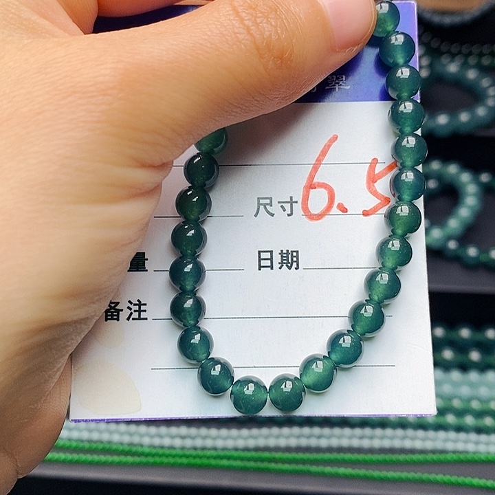 翡翠未镶嵌手链翡翠