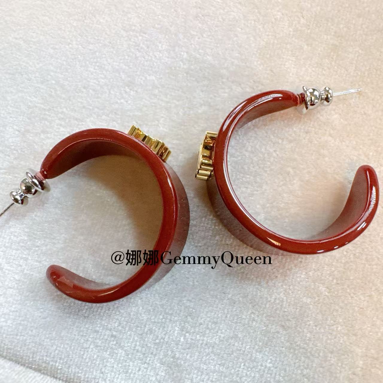 铜合金树脂耳饰 娜娜GemmyQueen耳环GQ09374