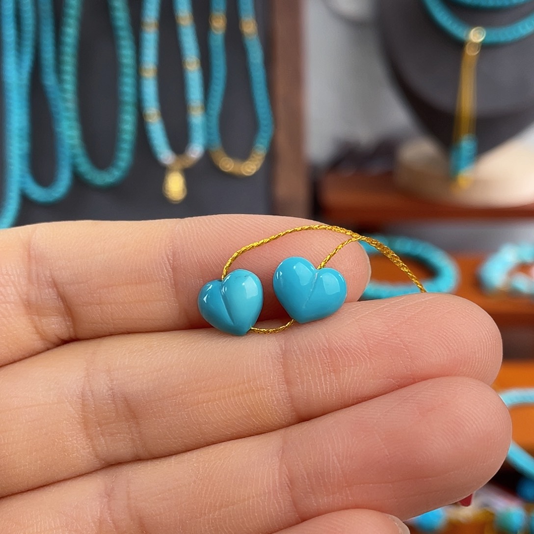 绿松石未镶嵌配饰