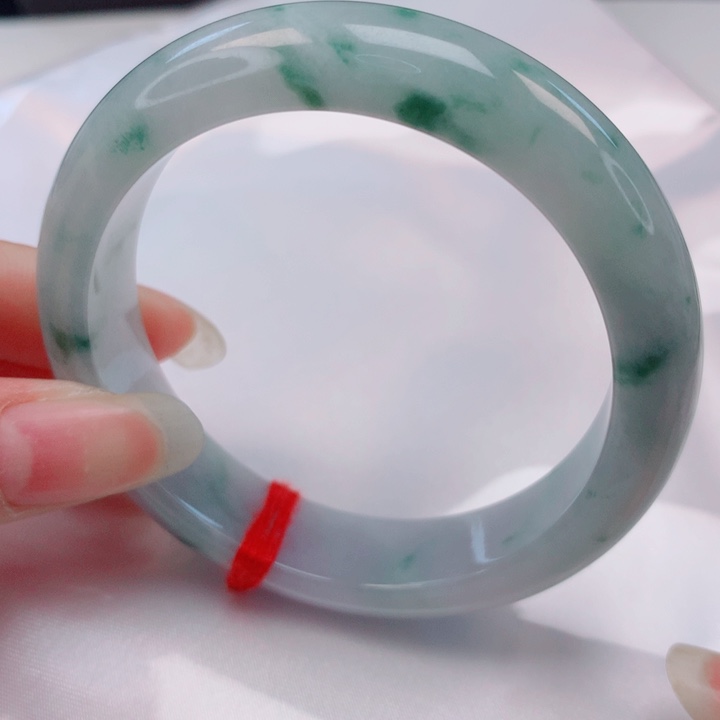 未镶嵌手镯翡翠52圈