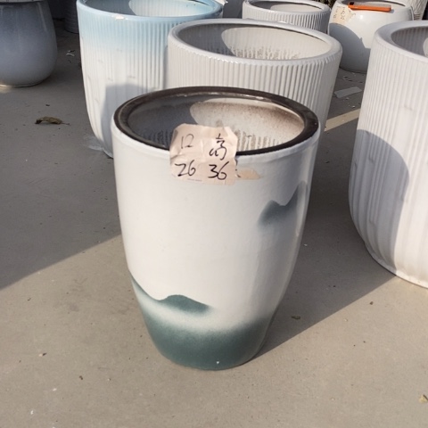 低腰锥形山水中 口26/36