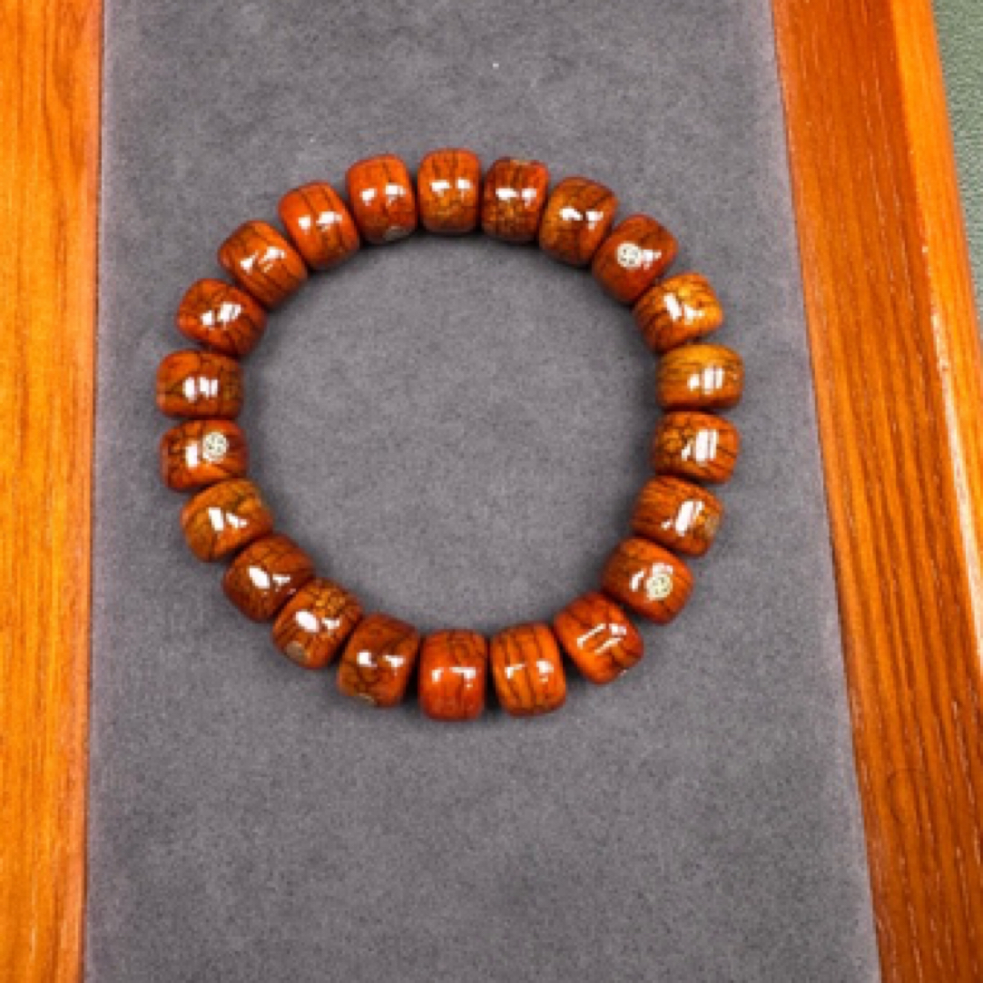 非金属珐琅手链 藏式经典高端手串 万字1.2