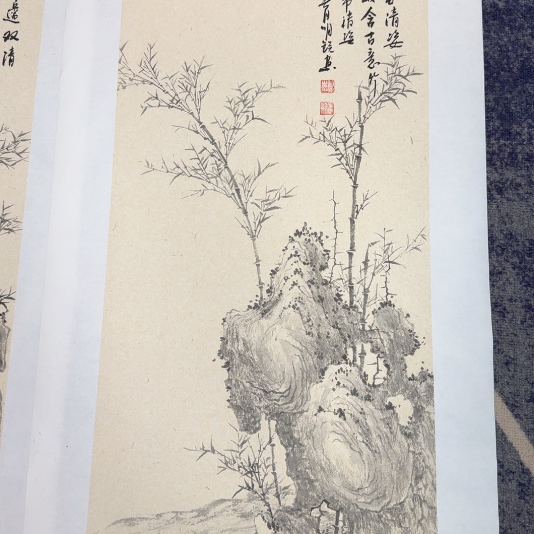 国画国画作品山水花鸟纯手绘