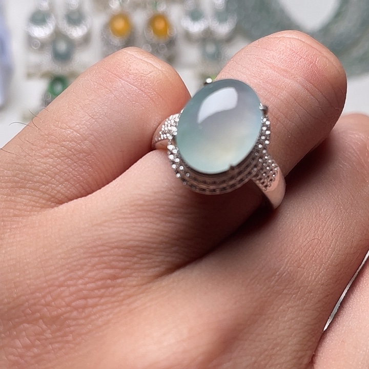 定制翡翠未镶嵌蛋面