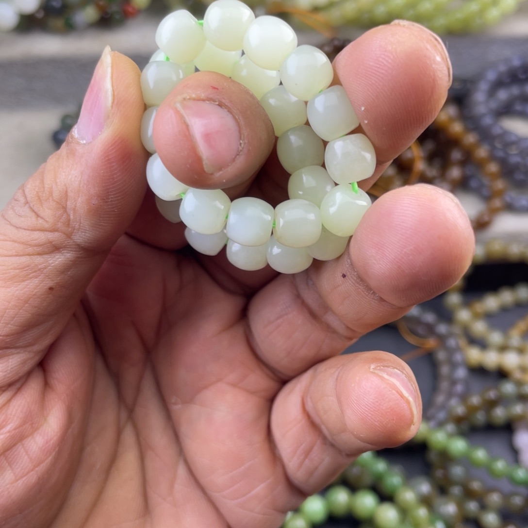 司***源手链未镶嵌和田玉