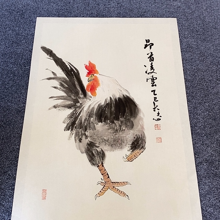 国画纯手绘写意画作45*68