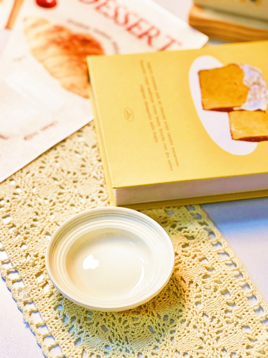 （D）奶油螺纹高温釉下彩釉下彩餐具套装多样吃饭盘子餐盘