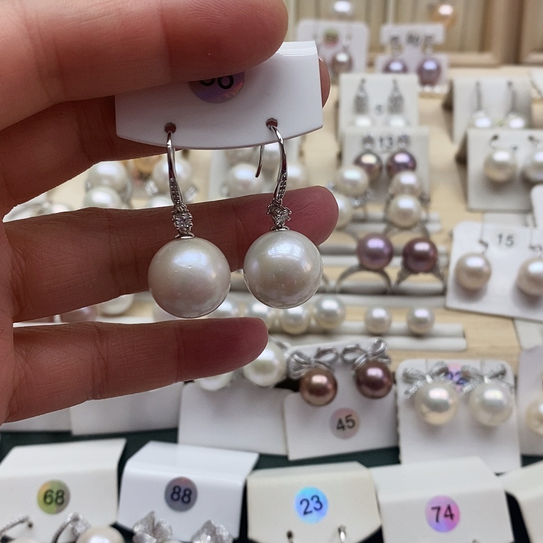 淡水珍珠颈饰银S925镶嵌