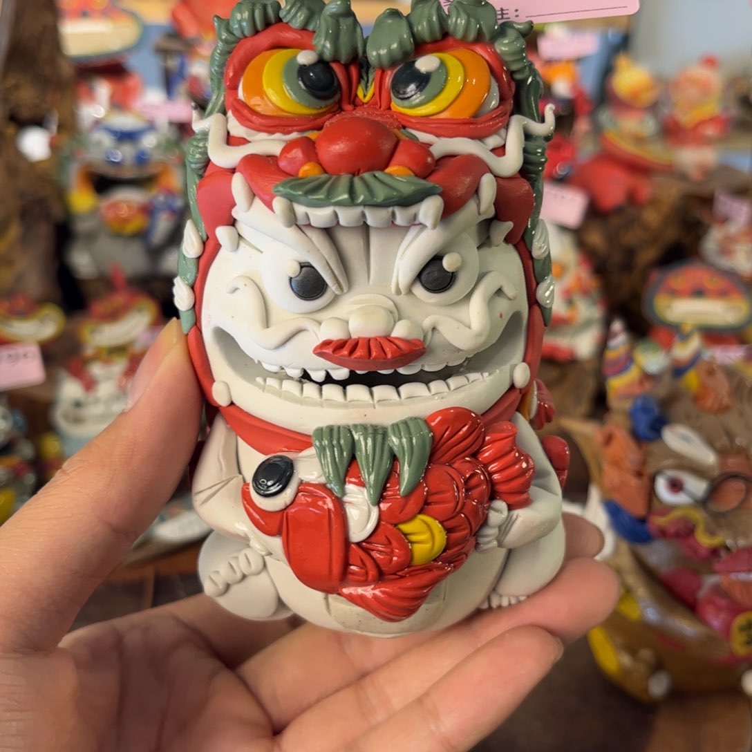 泥塑1****6纯手工茶宠摆件