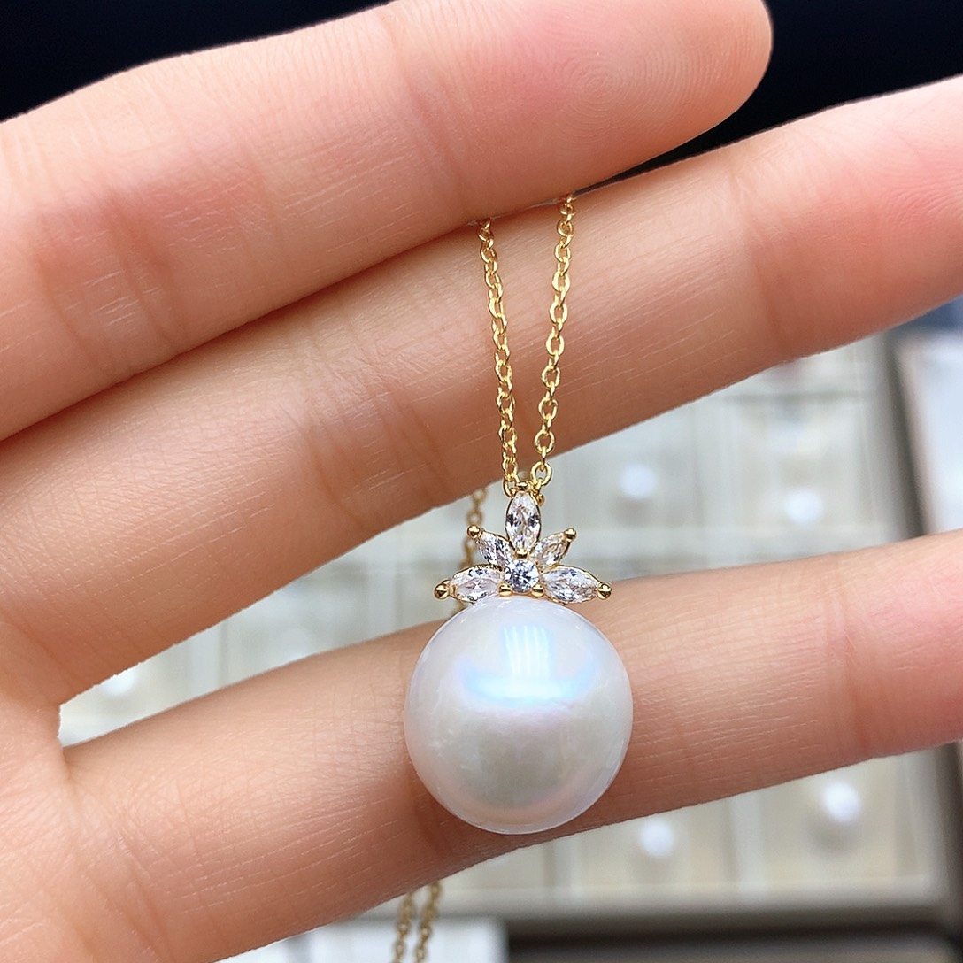 淡水珍珠颈饰合金