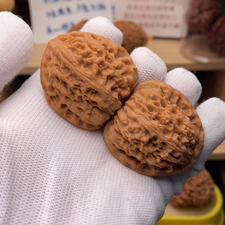 吊坠文玩核桃三角大肚炮毕业39尺