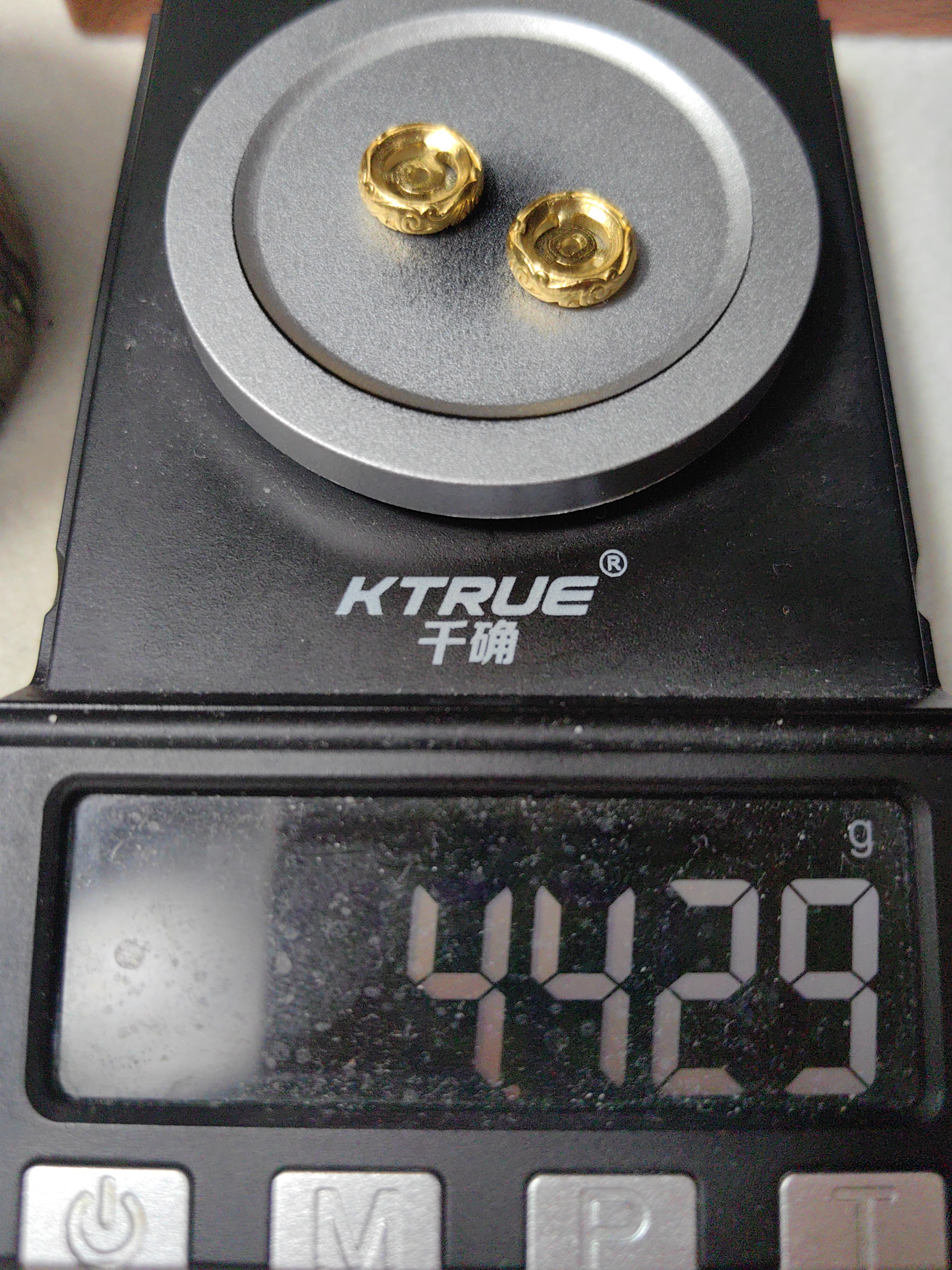 足金999卡环黄金手串配饰