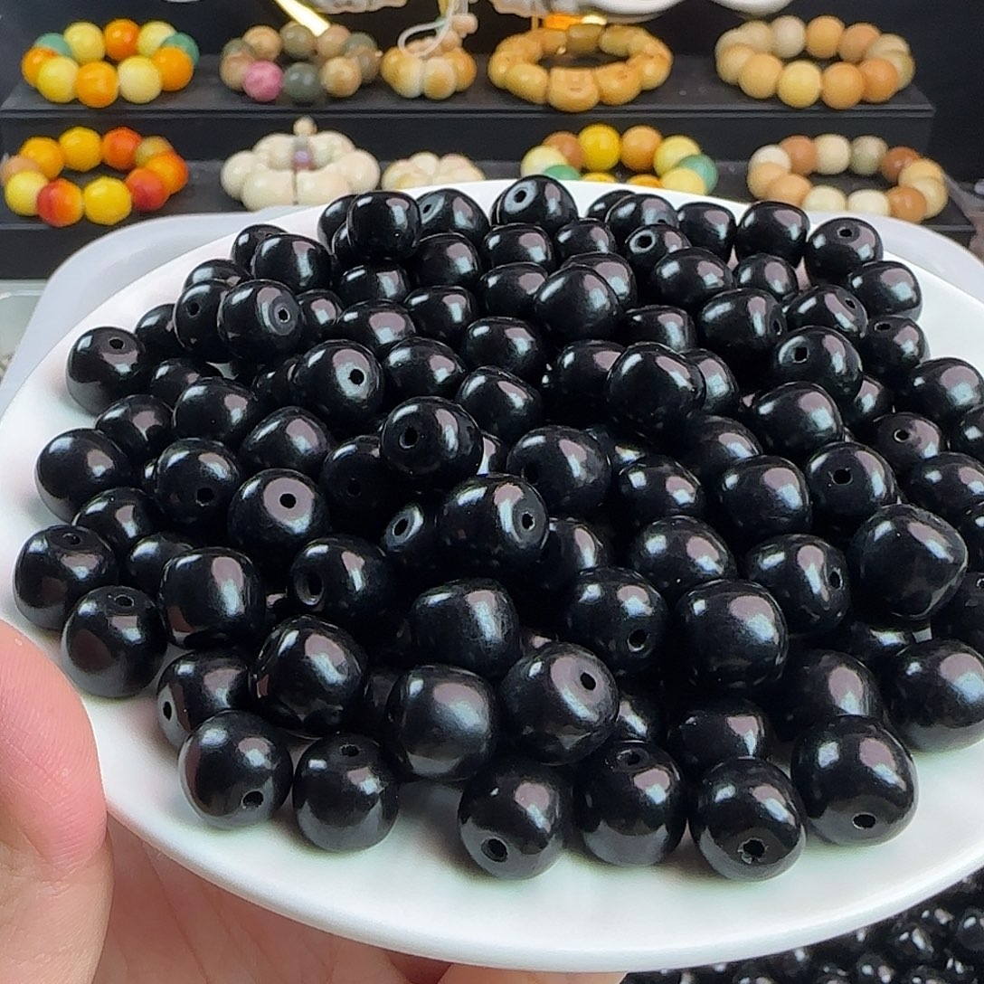 菩提根/象牙果吊坠卡11/12黑加仑桶100卡牌➕20备珠