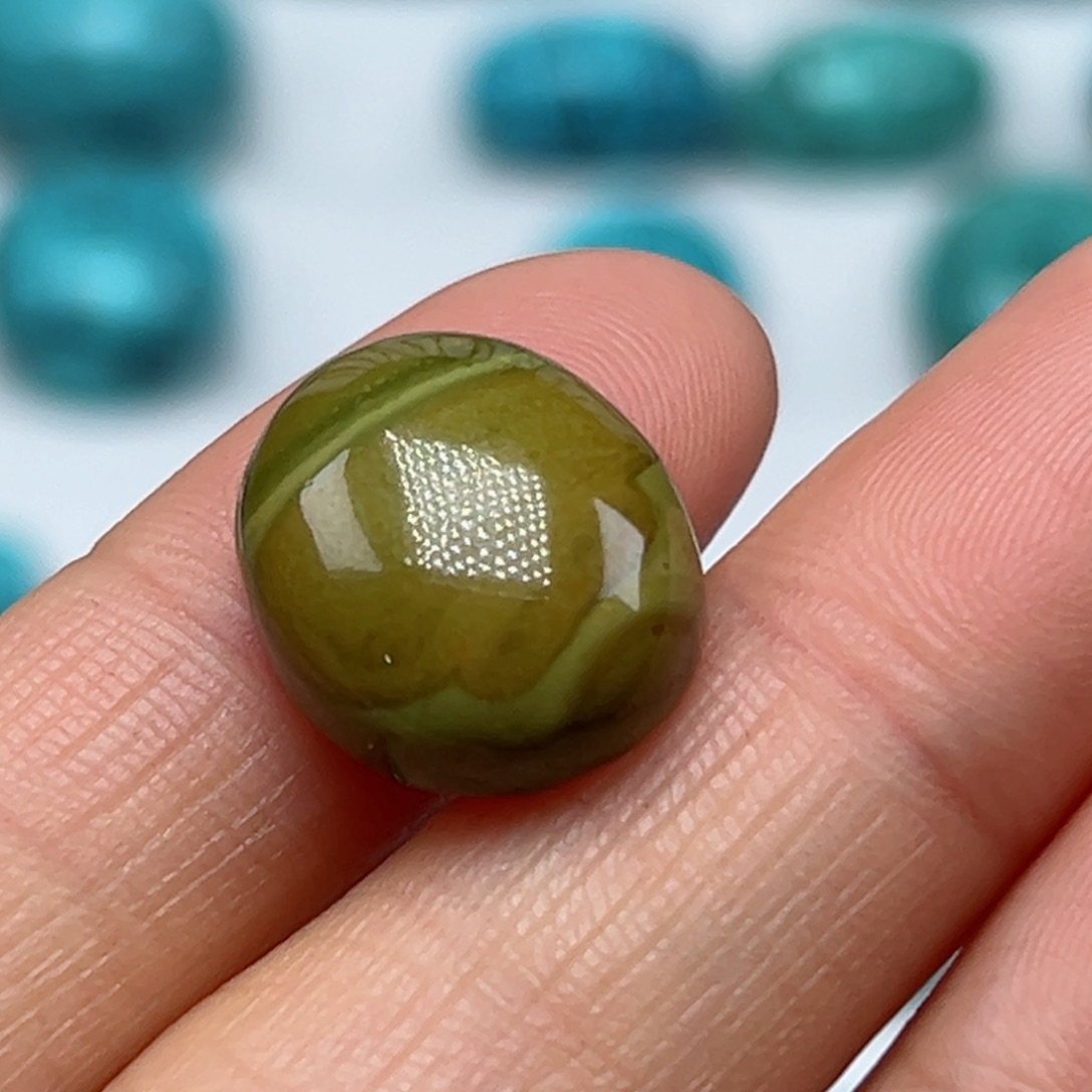 绿松石珠宝奇石未镶嵌