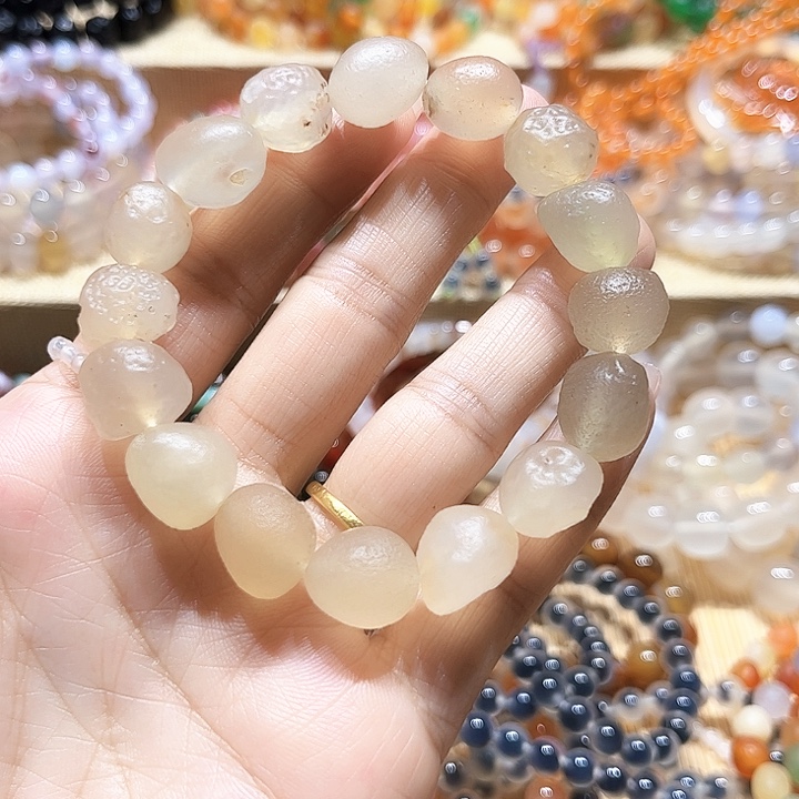 玛瑙/玉髓未镶嵌手链
