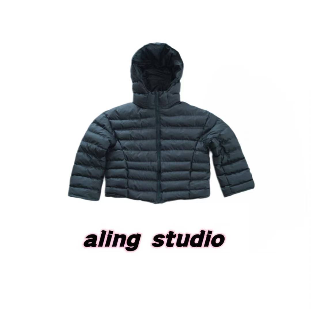 Alingsong【轻量化】冬季排骨连帽男女同款轻薄舒适外套