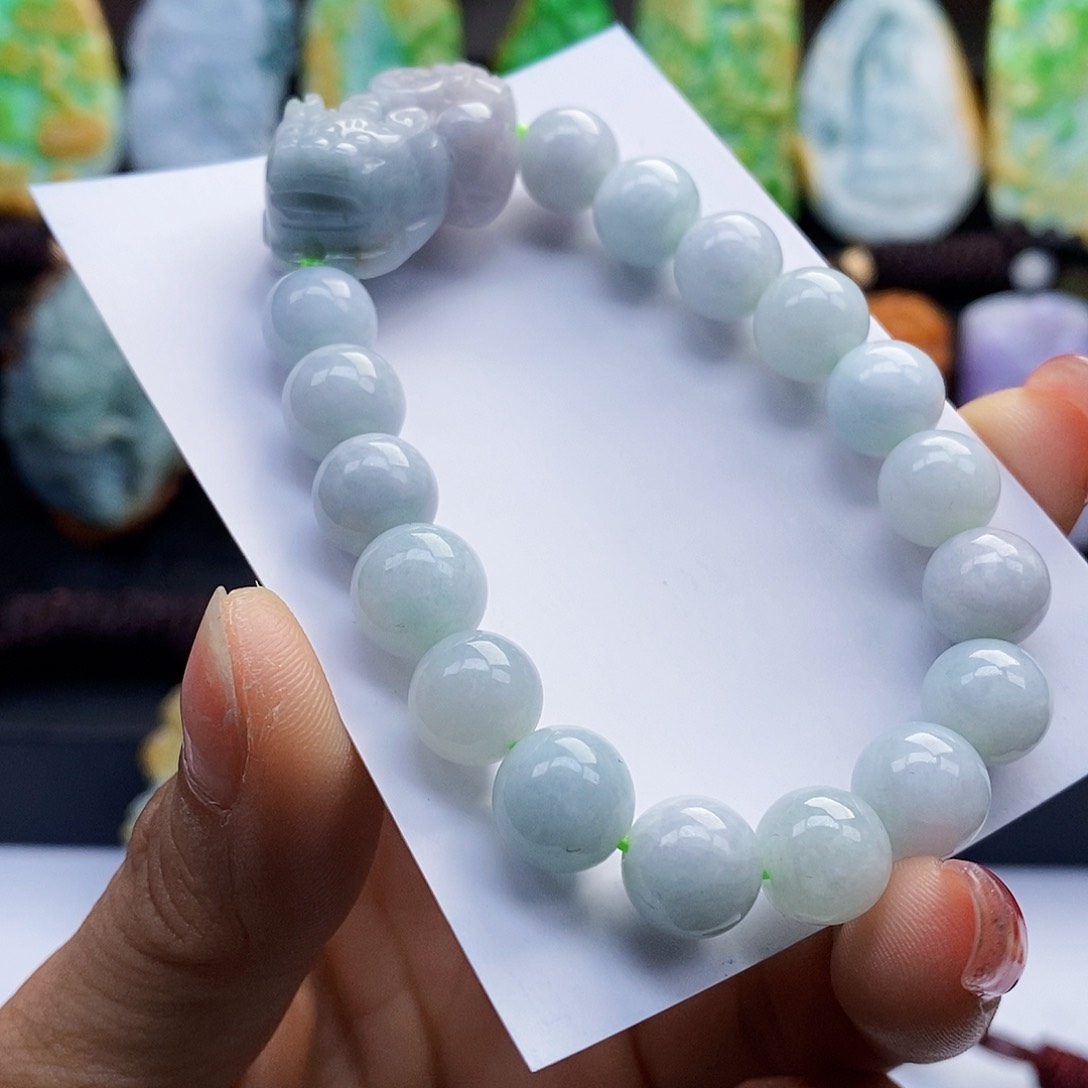 颈饰未镶嵌翡翠翡翠A货一物一证