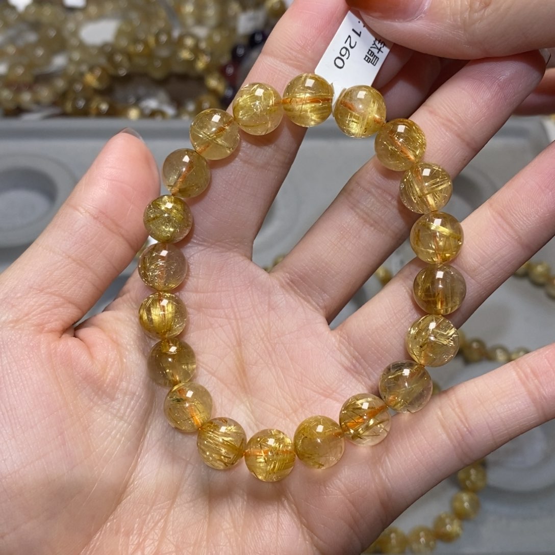 水晶手串未镶嵌手串