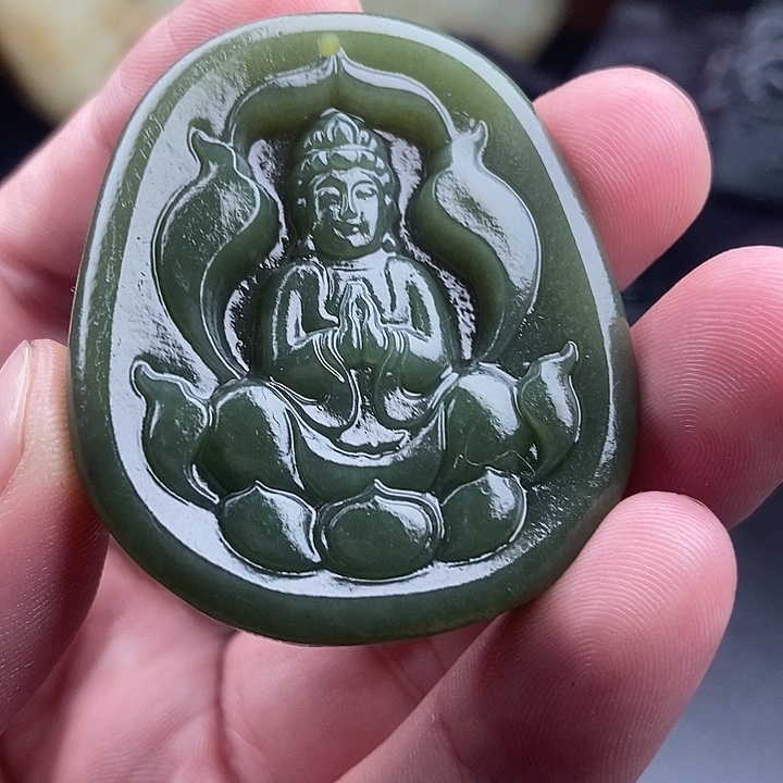 和田玉（糖玉）未镶嵌颈饰