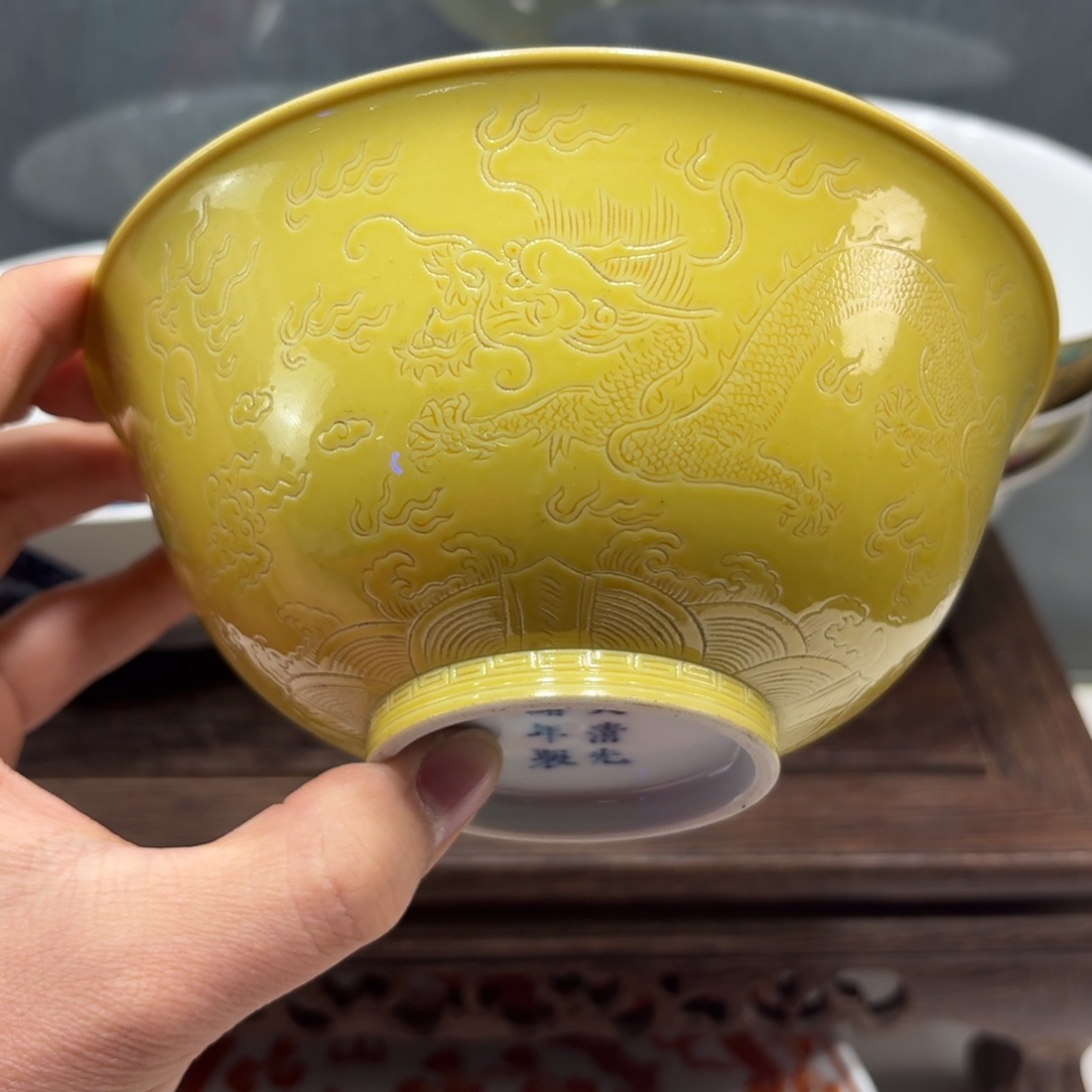 怀***古瓷摆件瓷器工艺品摆件矾红