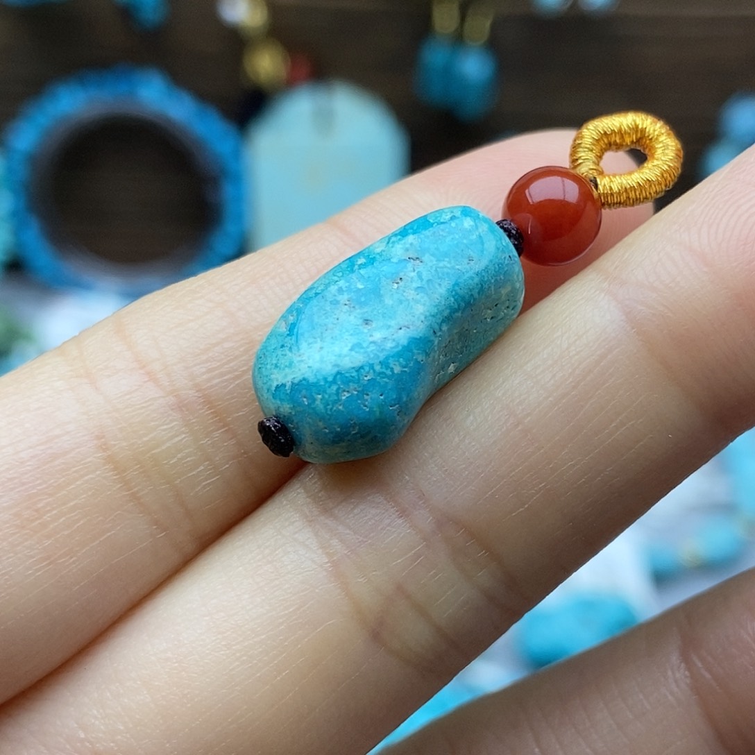 南红玛瑙未镶嵌玉化绿随行