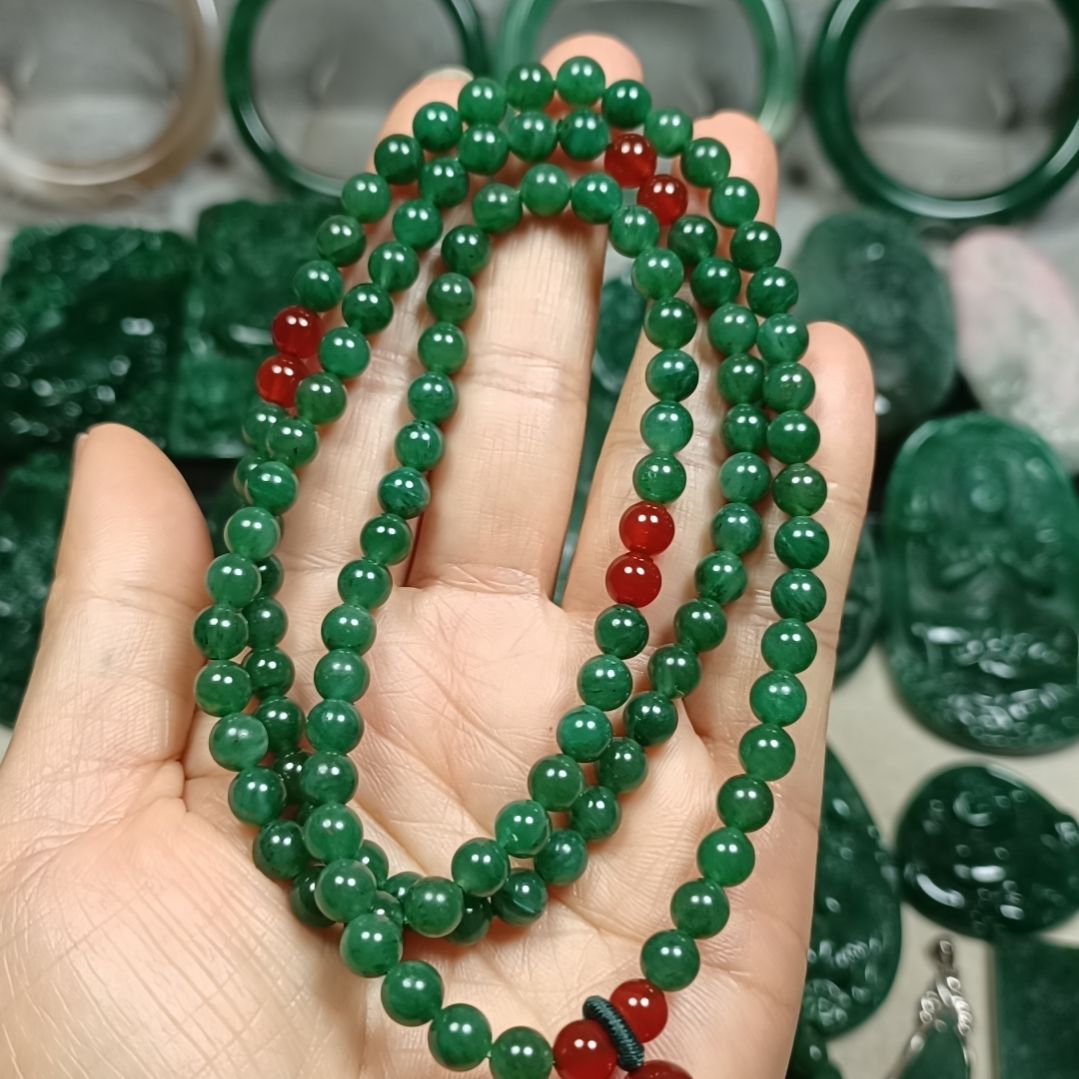 独山玉未镶嵌108☆6