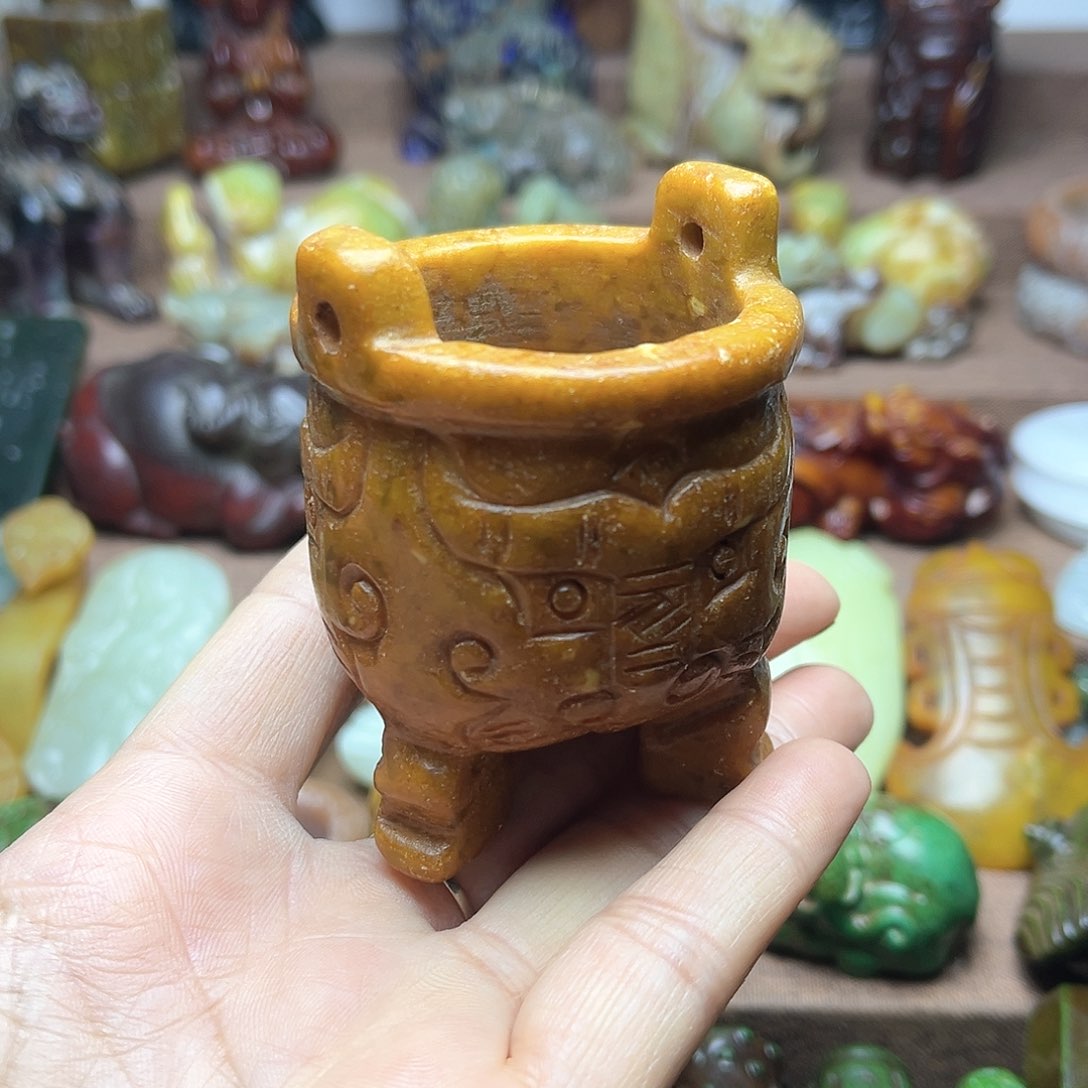 白玉菩提吊坠36。。
