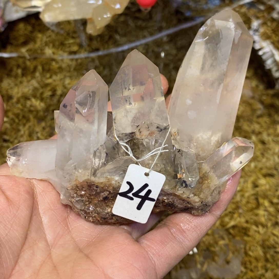 水晶水晶原石摆件未镶嵌