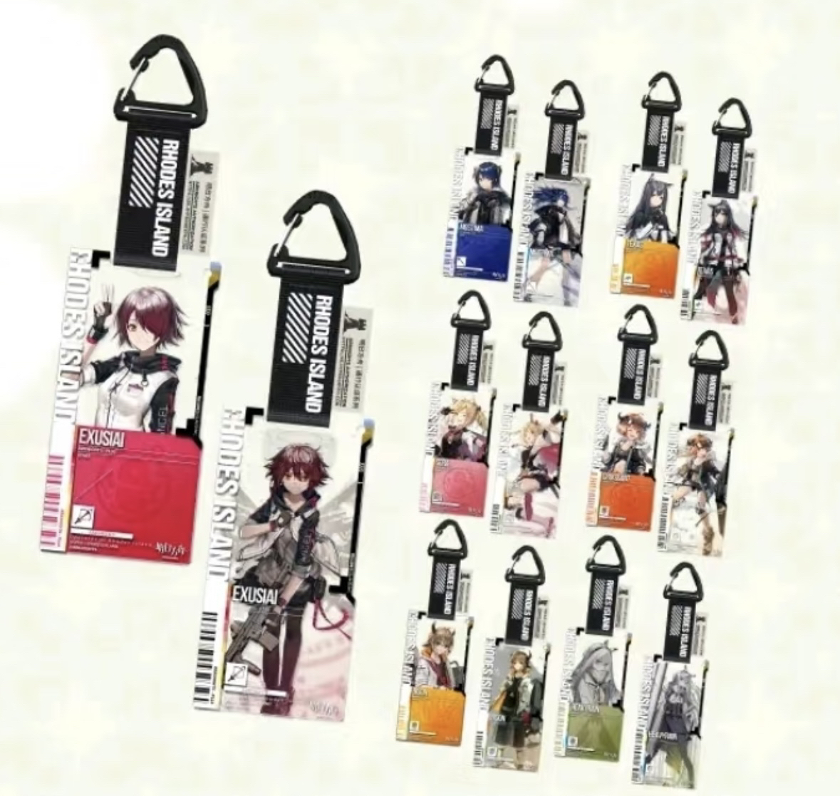 【拆袋】11.0明日方舟盲盒亚克力挂件-通行认证